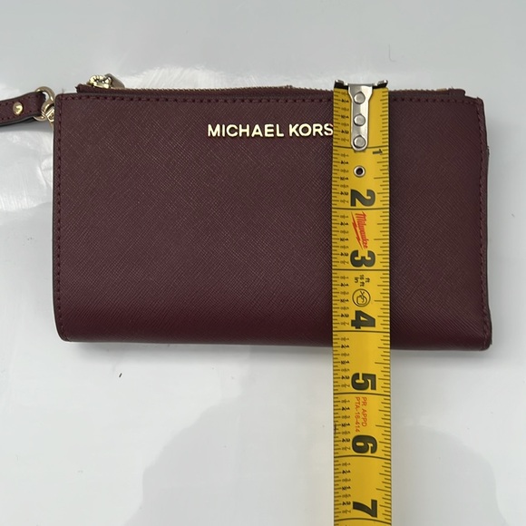 Michael Kors Jet Set Travel Large Double Zip Wristlet Wallet - Picture 14 of 14